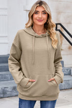Load image into Gallery viewer, Dropped Shoulder Pocketed Hoodie