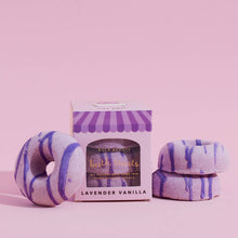 Load image into Gallery viewer, Lavender Vanilla Bath Treats (3 pc bath bomb set)
