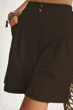 Load image into Gallery viewer, High Waist Shorts with Pockets