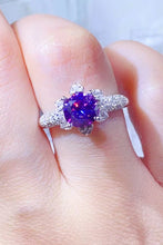 Load image into Gallery viewer, 1 Carat Moissanite 925 Sterling Silver Ring