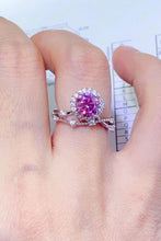 Load image into Gallery viewer, 1 Carat Moissanite 925 Sterling Silver Ring