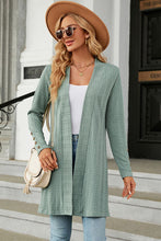 Load image into Gallery viewer, Open Front Long Sleeve Cardigan