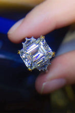 Load image into Gallery viewer, 5 Carat Moissanite 925 Sterling Silver Ring