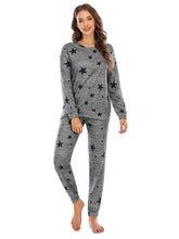 Load image into Gallery viewer, Star Top and Pants Lounge Set