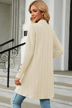 Load image into Gallery viewer, Open Front Long Sleeve Cardigan