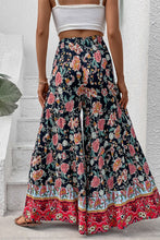 Load image into Gallery viewer, Floral High Waist Palazzo Pants