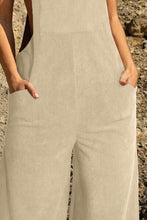 Load image into Gallery viewer, Pocketed Wide Leg Overall