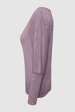 Load image into Gallery viewer, Cutout Round Neck Long Sleeve T-Shirt