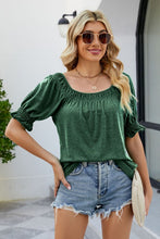 Load image into Gallery viewer, Short Flounce Sleeve Top