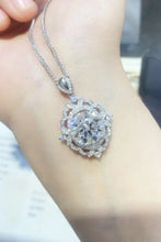 Load image into Gallery viewer, 5 Carat Moissanite 925 Sterling Silver Necklace