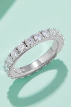 Load image into Gallery viewer, 2.3 Carat Moissanite 925 Sterling Silver Eternity Ring