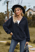 Load image into Gallery viewer, Cable-Knit Long Sleeve Hooded Jacket