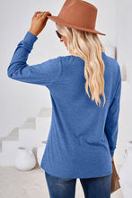 Load image into Gallery viewer, Notched Long Sleeve T-Shirt