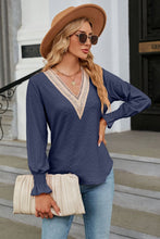 Load image into Gallery viewer, V-Neck Flounce Sleeve Blouse