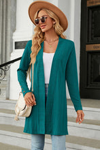 Load image into Gallery viewer, Open Front Long Sleeve Cardigan