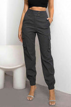 Load image into Gallery viewer, High Waist Cargo Pants