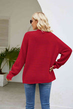 Load image into Gallery viewer, Open Front Long Sleeve Cardigan with Pockets