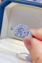 Load image into Gallery viewer, 2 Carat Moissanite 925 Sterling Silver Ring