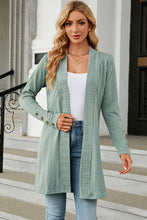 Load image into Gallery viewer, Open Front Long Sleeve Cardigan