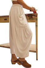 Load image into Gallery viewer, Full Size Pocketed Drawstring Wide Leg Pants