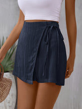 Load image into Gallery viewer, Tied High Waist Skort