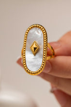 Load image into Gallery viewer, Natural Stone Copper Ring