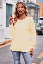 Load image into Gallery viewer, Round Neck Long Sleeve Tee