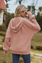 Load image into Gallery viewer, Cable-Knit Long Sleeve Hooded Jacket