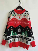 Load image into Gallery viewer, Christmas Element Long Sleeve Sweater