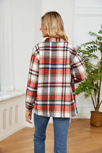 Load image into Gallery viewer, Collared Plaid Shacket
