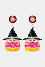 Load image into Gallery viewer, Witch's Hat Shape Synthetic Pearl Dangle Earrings