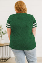 Load image into Gallery viewer, Plus Size Striped V-Neck Tee Shirt