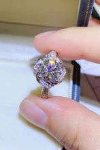 Load image into Gallery viewer, 2 Carat Moissanite 925 Sterling Silver Ring