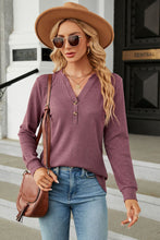 Load image into Gallery viewer, V-Neck Long Sleeve Blouse