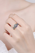 Load image into Gallery viewer, Moissanite Contrast 925 Sterling Silver Ring