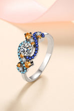 Load image into Gallery viewer, Moissanite Contrast 925 Sterling Silver Ring
