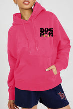 Load image into Gallery viewer, Simply Love Simply Love Full Size DOG MOM Graphic Hoodie