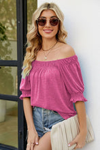 Load image into Gallery viewer, Short Flounce Sleeve Top