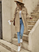 Load image into Gallery viewer, Collared Button Down Coat
