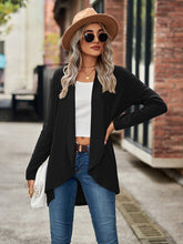 Load image into Gallery viewer, Open Front Long Sleeve Cardigan