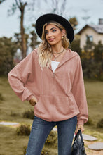 Load image into Gallery viewer, Cable-Knit Long Sleeve Hooded Jacket