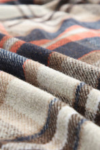 Load image into Gallery viewer, Plaid Longline Jacket with Pockets
