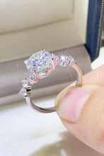 Load image into Gallery viewer, 2 Carat Moissanite 925 Sterling Silver Ring