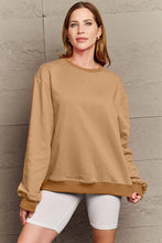 Load image into Gallery viewer, Simply Love Full Size IF I'M TOO MUCH THEN GO FIND LESS Round Neck Sweatshirt