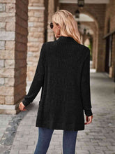 Load image into Gallery viewer, Open Front Cardigan with Pockets