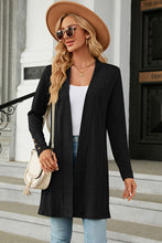 Load image into Gallery viewer, Open Front Long Sleeve Cardigan