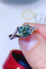 Load image into Gallery viewer, 1 Carat Moissanite 925 Sterling Silver Ring