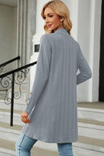 Load image into Gallery viewer, Open Front Long Sleeve Cardigan