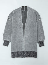 Load image into Gallery viewer, Woven Right Heathered Open Front Longline Cardigan