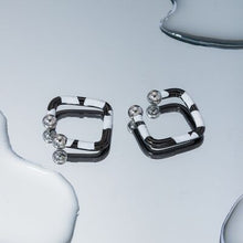 Load image into Gallery viewer, Stainless Steel Oil Drip Cuff Earrings